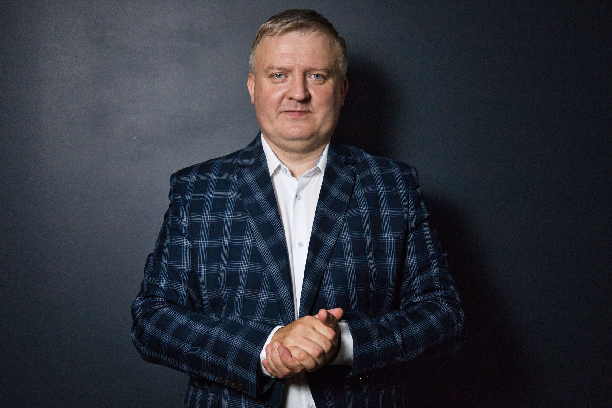 Przemysław Krawętkowski podczas szkolenia